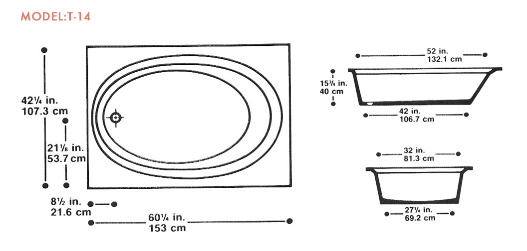 ashcraft marble tub specs